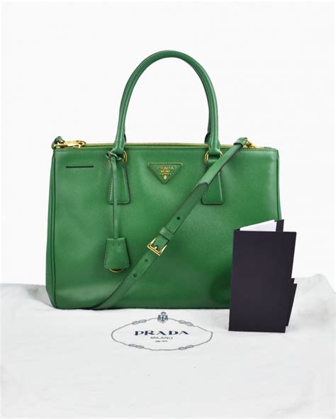 bolso prada verde|bolsas de prada.